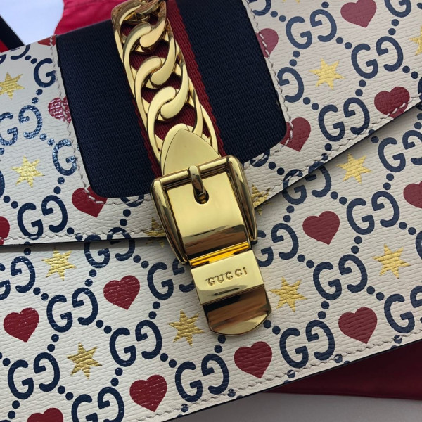 G*u*i sylvie bee star small shoulder bag