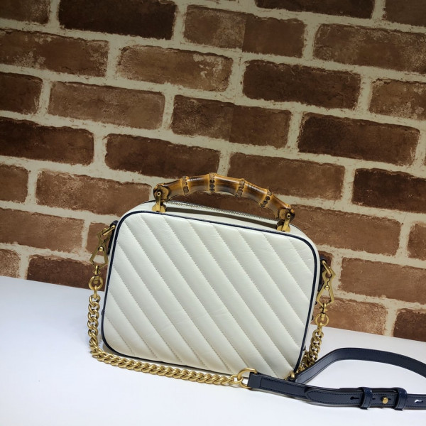 G*u*i gg marmont small shoulder bag with bamboo
