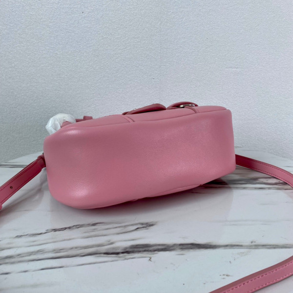 Pra*a moon padded nappa-leather bag