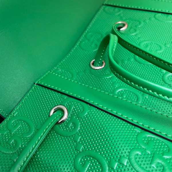 G*u*i gg embossed backpack