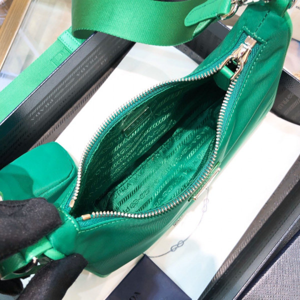 Pra*a nylon hobo bag