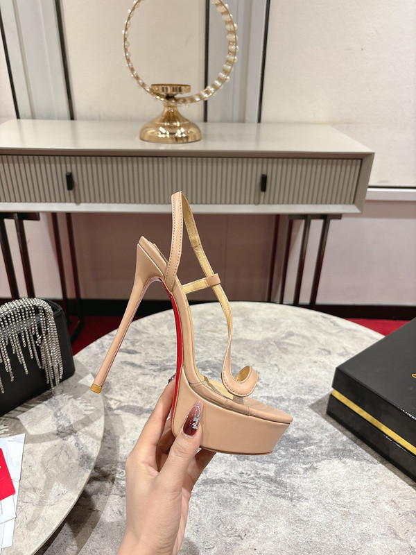Ch**an louboutin heels sandal - 15cm