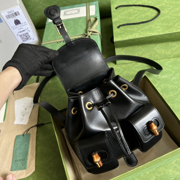 G*u*i bamboo small backpack