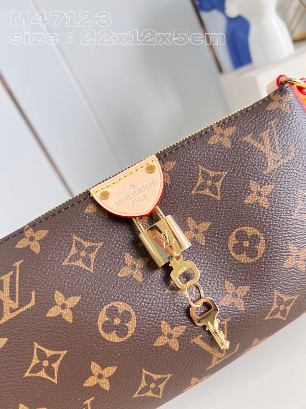 l0*is V*t0n pochette tirette - 22 x 12 x5.5cm