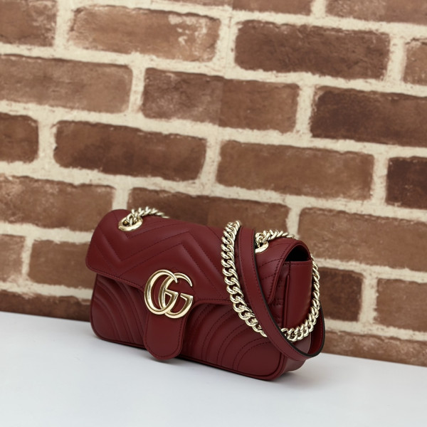 G*u*i gg marmont bag-23*14*6cm