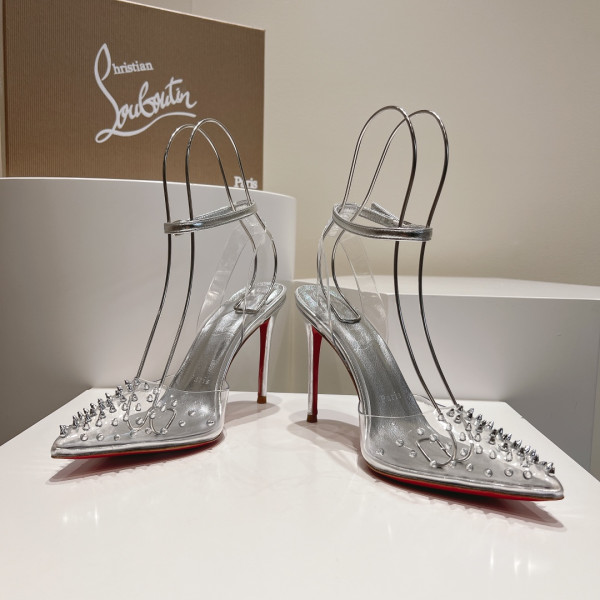 Ch**an louboutin ankle strap sandal