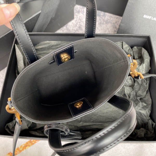 Y*L toy shopping mini leather tote bag-18*17*8cm