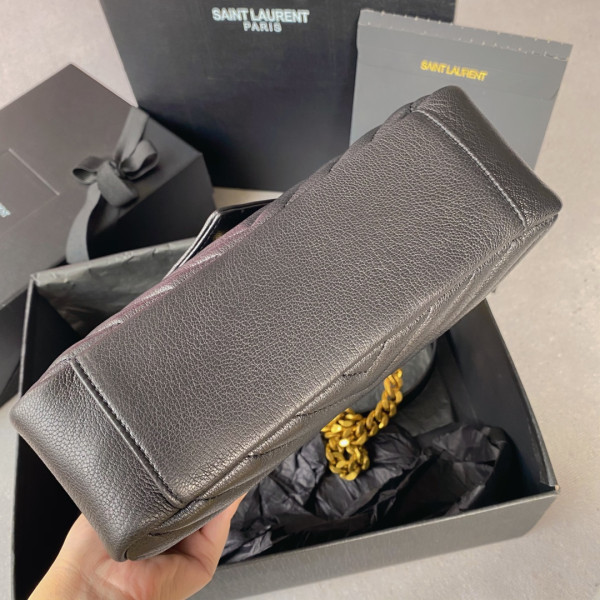 Y*L medium leather shoulder bag-24*17*6.5cm