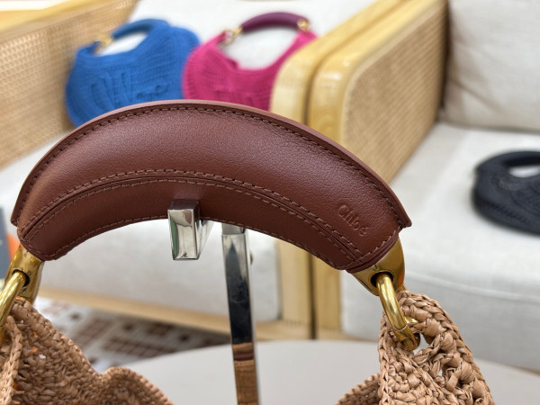 Chloe 25S summer banana hobo bag - 36*21.5*2cm